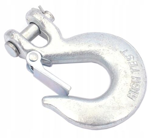 Hak do liny wyciągarki karabińczyk z szeklą zabezpieczeniem WCIĄGARKI 4,1T na Arena.pl