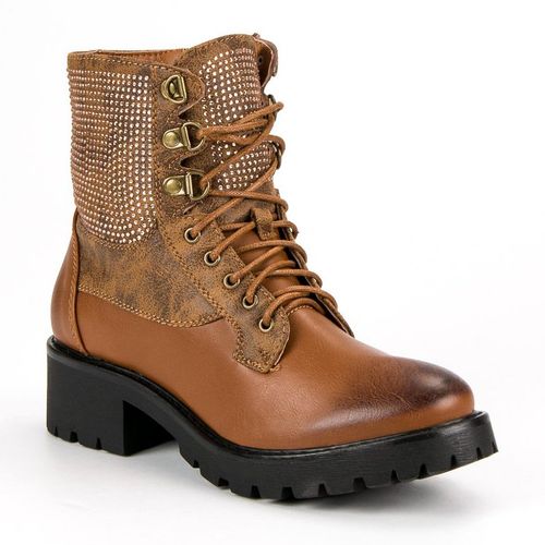 Sznurowane Workery Na Platformie r.39 na Arena.pl