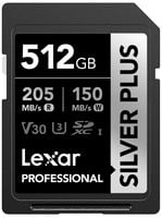 Lexar Karta Pamięci SDXC 512GB Pamięć Professional SILVER PLUS UHS-I U3 V30