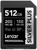 Lexar Karta Pamięci SDXC 512GB Pamięć Professional SILVER PLUS UHS-I U3 V30