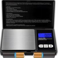 DOKŁADNA WAGA JUBILERSKA 200g 0,01g PRECYZYJNA LCD KUCHENNA PODŚWIETLANA