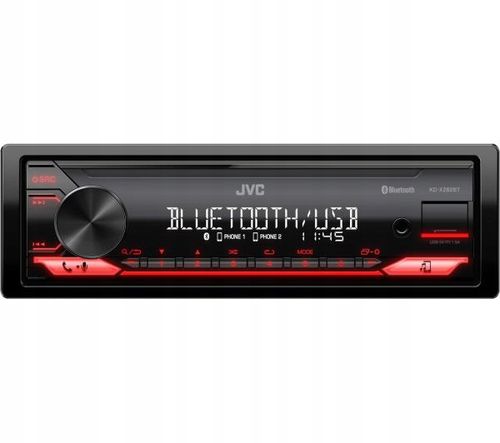 RADIO JVC KD-X282BT BLUETOOTH MOC 50W RADIO 1-DIN na Arena.pl