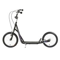 Czarna duża hulajnoga WORKER City Pompowane koła 16"