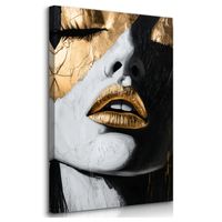 Obraz Do Sypialni Portret Kobiety Abstrakcja Styl Glamour 30cm x 40cm
