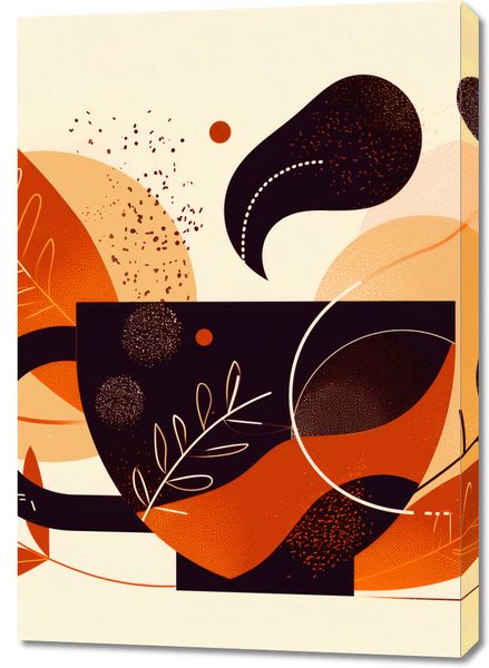 Obraz 70x100cm Wachlarz Ciepła zdjęcie 1