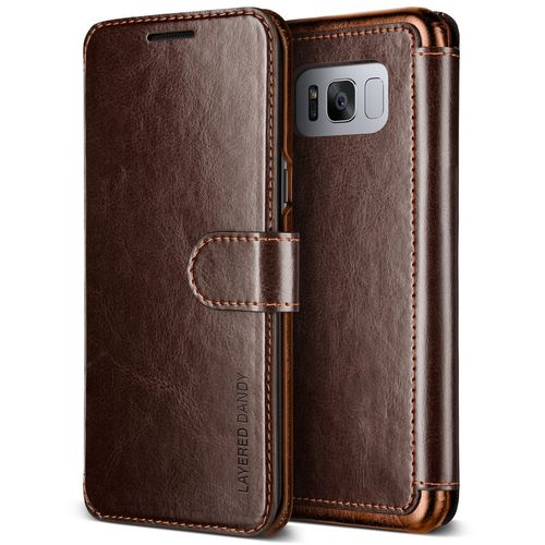 Etui VRS Design Layered Dandy Galaxy S8 Plus Brown na Arena.pl