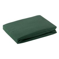 Prześcieradło na gumce JERSEY 140X200 ciemne zielone