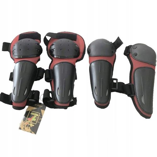 Zestaw zbroi dla dzieci w wieku 5-13 lat czerwony na Arena.pl