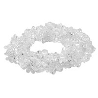 Kryształ górski sieczka kamyczki na żyłce 3-10mm sznur 84-90cm