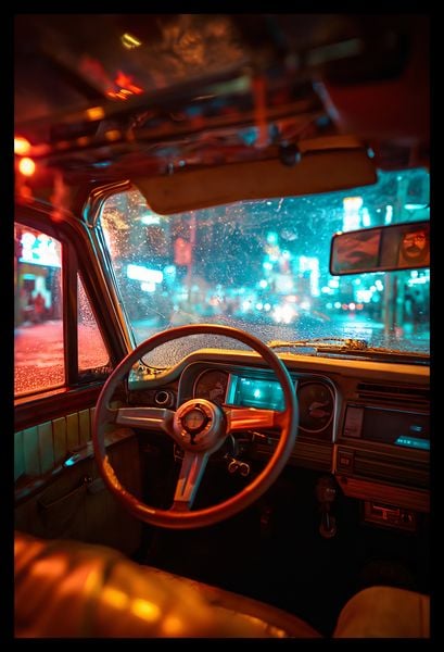 Plakat 30x45cm Nocny Kierowca zdjęcie 2