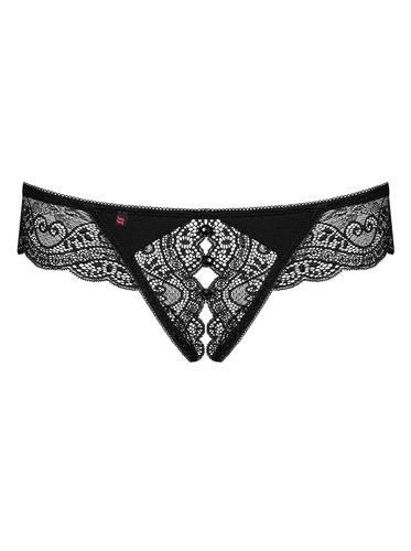 bielizna  miamor stringi otwarte czarne xxl na Arena.pl