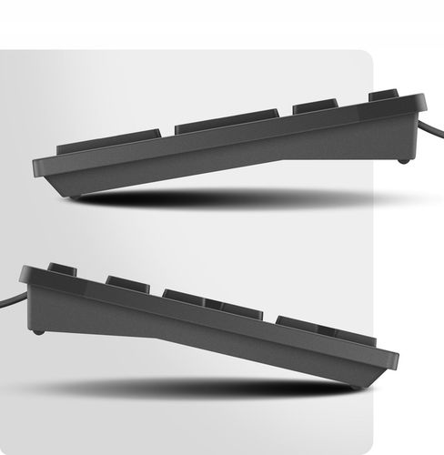 DELL PRO series| Cicha biurowa klawiatura USB 1,8m | CZARNA SLIM REGULOWANA na Arena.pl