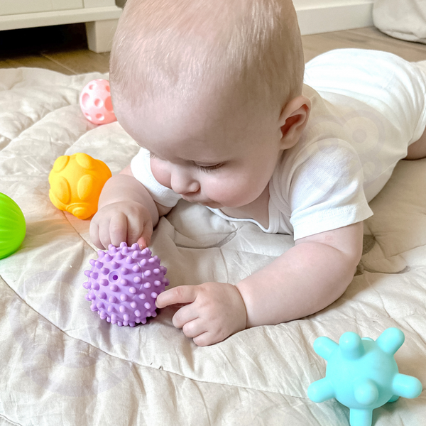 WOOPIE BABY Klocki Sensoryczne do Ściskania 6 el. zdjęcie 2