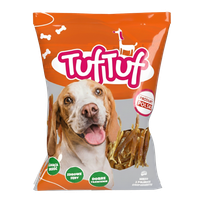 PRZYSMAK ŚCIĘGNA WOŁOWE TUFTUF 150G NATURALNY SMAKOŁYK DLA PSA