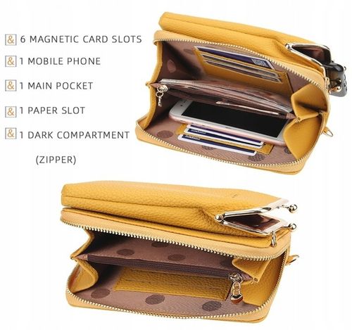 Torebka Portfel Kopertówka Etui Na Ramię Telefon na Arena.pl