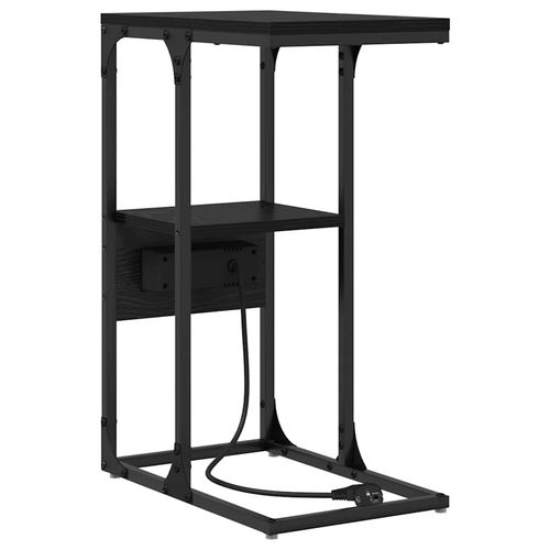 Szafka Nocna z szufladą Czarny dąb 41.5 x 26 x 60.5 cm na Arena.pl