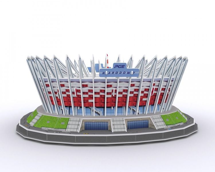 Puzzle 105 elementów 3D Stadion PGE Narodowy zdjęcie 4