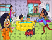 Puzzle tradycyjne Sammy i Raj w pętli czasu
