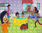 Puzzle tradycyjne Sammy i Raj w pętli czasu