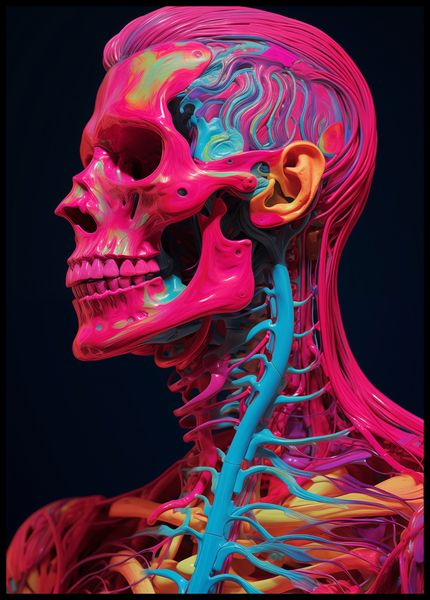 Plakat 67,5x95cm Anatomia Koloru zdjęcie 2