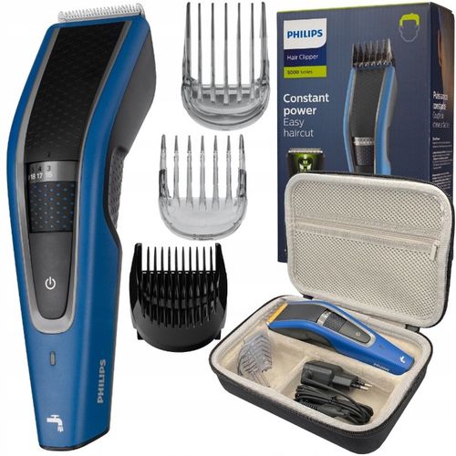 MASZYNKA DO WŁOSÓW PHILIPS SERIES 5000 AKUMULATOROWA TRYMER GOLARKA + ETUI na Arena.pl