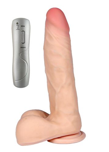 realistyczne dildo penis wibrator 23cm 7trybów na Arena.pl