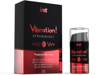 żel vibration strawberry 15 ml