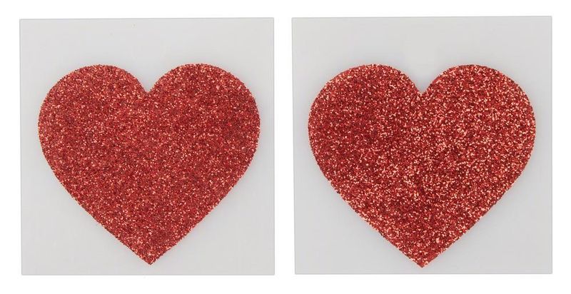 Nipple Stickers Heart zdjęcie 2