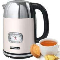 MOCNY CZAJNIK MUSE MS-020SC BEZPRZEWODOWY 2000W ELEKTRYCZNY VINTAGE