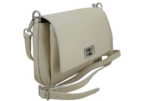 Wizytowa torebka damska Barberinis - Beżowa jasna na Arena.pl