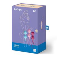 "Zestaw Kulek do Treningu Mięśni Kegla Satisfyer - 3 sztuki"
