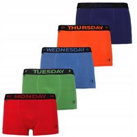 Moraj Majtki bokserki chłopięce bawełniane na każdy dzień 5-pak 110-116