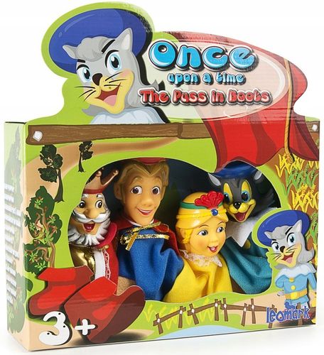 Pacynki zestaw postaci z 4 baśni na Arena.pl