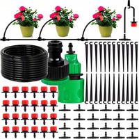 ZESTAW DO NAWADNIANIA KROPELKOWEGO SYSTEM DO KWIATKÓW ROŚLIN 25m + 24dysze