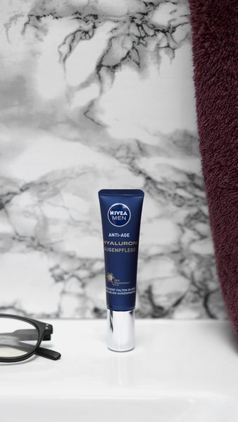 NIVEA MEN HYALURON Krem przeciwzmarszczkowy pod oczy dla mężczyzny 15ml zdjęcie 3