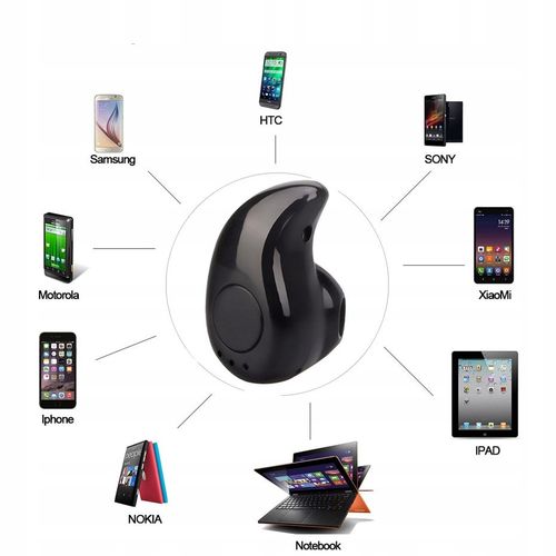 Mini Słuchawka Bluetooth Zestaw słuchawkowy HD na Arena.pl