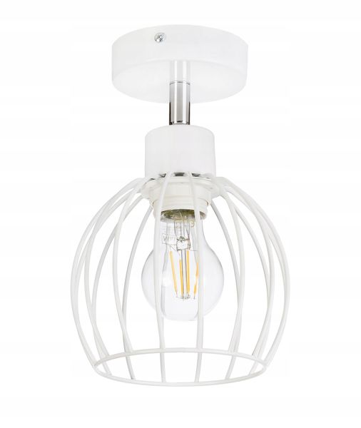 LAMPA KINKIET ścienny ruchomy loft drut KULA E27 zdjęcie 2