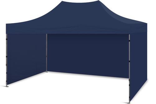 Namiot handlowy Basic 450 x 300 cm granatowy na Arena.pl