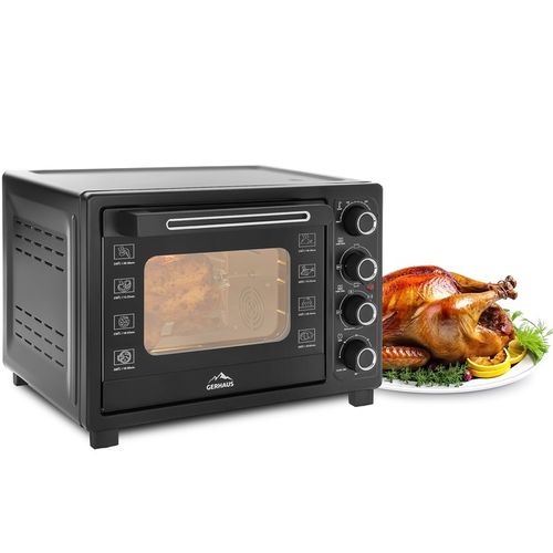 PIEKARNIK ELEKTRYCZNY 45L 2000W TERMOOBIEG ROŻNO GRILL SUSZARKA DO GRZYBÓW na Arena.pl