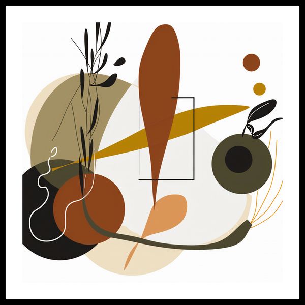 Plakat 70x70cm Ekspresja w Impresji zdjęcie 3