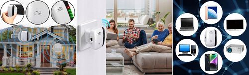 Wzmacniacz sygnału Wi-Fi Renew Force W01-White 300 Mb/s 2,4 GHz na Arena.pl