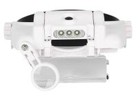 MEGA LUPA NA GŁOWĘ GŁOWOWA OKULARY CZOŁOWA 3 LED 11,5X BIAŁA PROFESJONALNA