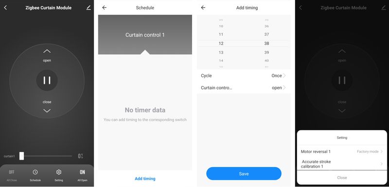 OXT Mini Sterownik Rolet Markiz ZigBee TUYA zdjęcie 6