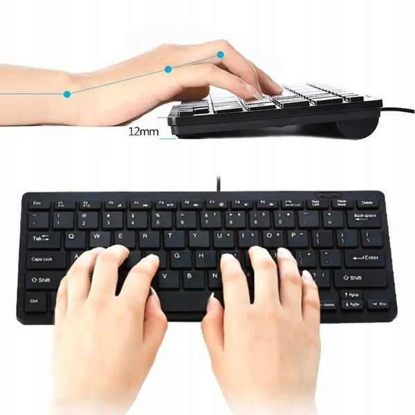 KOMPAKTOWA MINI KLAWIATURA SLIM USB zdjęcie 4