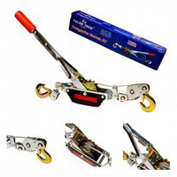 WCIĄGARKA WYCIĄGARKA LINOWA 2000 kg NACIĄGARKA 2T