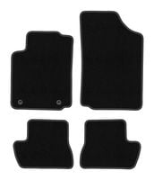 Dywaniki welurowe BASIC Citroen C2 2003-2009 hatchback czarne