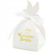 PUDEŁKA na słodycze PREZENY dla gości KOMUNIA IHS