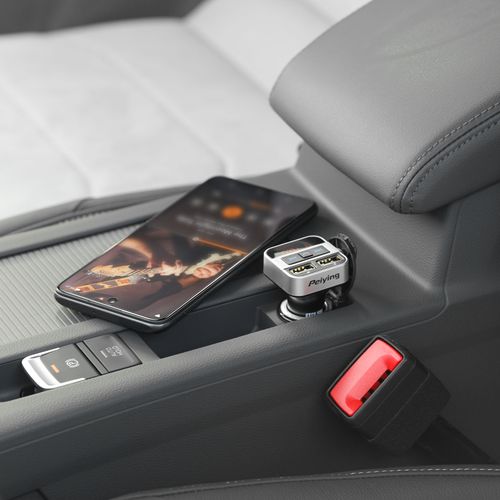 Transmiter FM Peiying BT 2xUSB ładowarka Bluetooth 12 – 24 V AUX na Arena.pl
