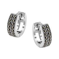 Srebrne kolczyki Staviori