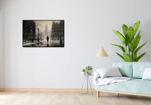 Plakat 91,5x60cm Mgła nad Londynem na Arena.pl